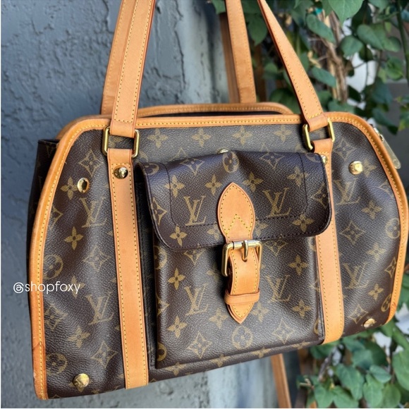 Louis Vuitton Monogram Baxter PM Travel Dog Carrier Tote - Picture 1 of 14
